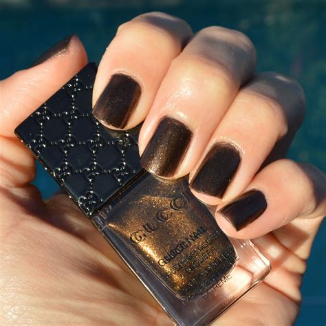 gucci black gold nail polish|Gucci nail polish review.